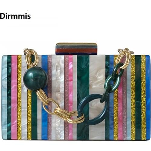 New Wallet Women Messenger Bag Fashion Sequin Handbag Marble Pearl Striped Woman Evening Bag Luxury Small Shoulder Casual Clutch