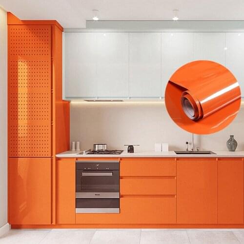 Waterproof Thickened Bright Pearlescent Furniture Renovation Wallpaper Sticker Self-Adhesive Wallpaper Cabinet Dining Table Oil