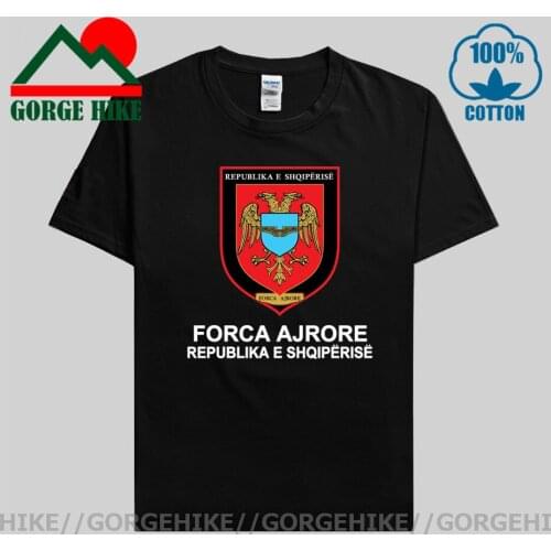 Armed Forces Republic of Albania ALB Albanian clothes Short sleeve new Tops t shirt country fans fitness Army Tactical Military