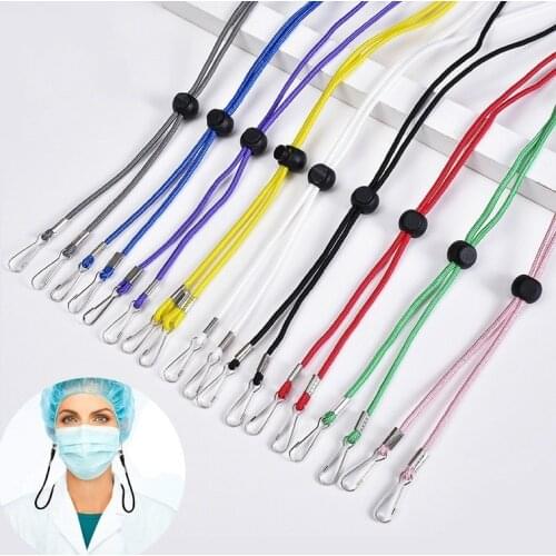 5Pcs Adjustable Face Mask Lanyard For Kids And Adult Portable Safety Mask Rest&Ear Holder Rope