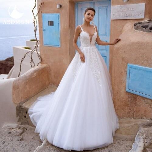 Aedmgh Lace Wedding Dresses