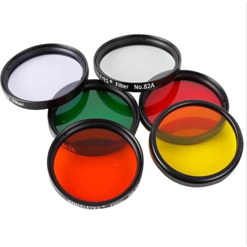 5PCS Angeleyes Astronomical Telescope Accessory Kit 7.5mm 15mm 25mm 32mm 40mm Plossl Eyepiece 3X Barlow Lens 7 Filters