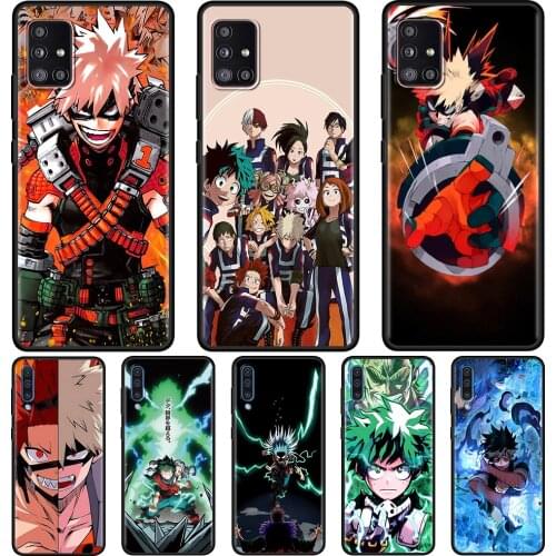 My Hero Academia Phone Case for Samsung Galaxy A51 A21s A12 A71 A31 A52 A32 5G A02s A72 A41 A11 A51 A42 A7 Cover