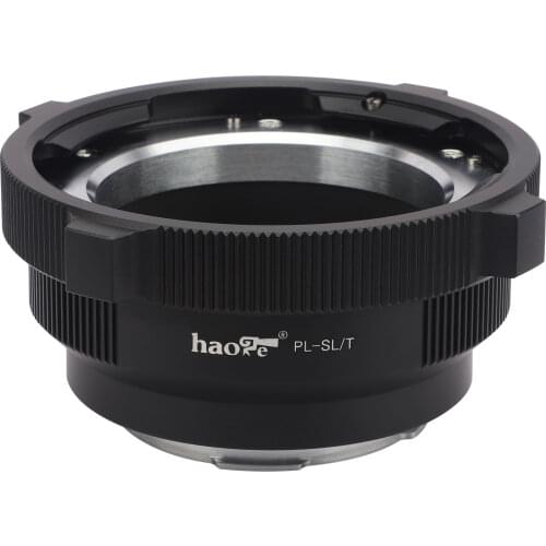 Haoge PL-T Lens Mount Adapter, Arri PL Mount Lens to Leica L-Mount TL/SL/CL S5 S1 Camera Camcorder Adapter