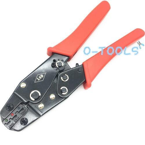 HS-02C ratcheting crimping plier tool for insulated terminal and butt connector 0.25-2.5mm2 mini hand tools