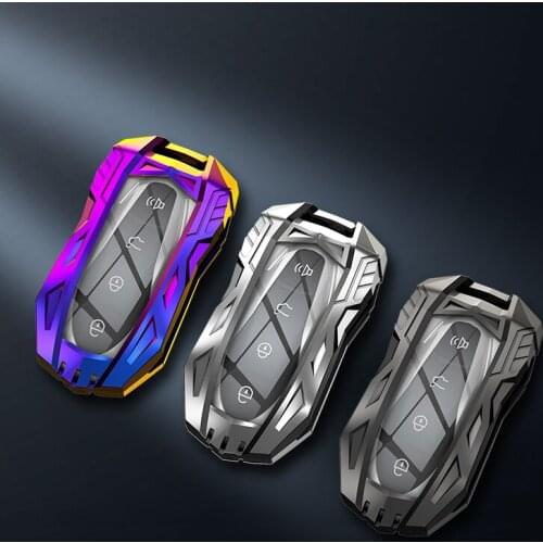 Mecha key case for car for Geely Key Shell, Xingyue Smart Car Key Case, Boyue PRO Car Key Case auto styling keychain new