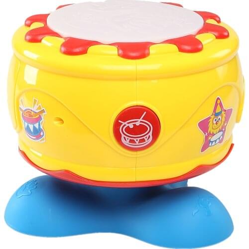 Musical And Illuminated Drums Are Fun For Children, 360- Degree Rotating Improves Their Sense Of Touch And Feeling