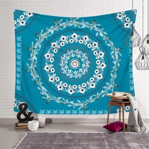 Wall art Indian style Mandala wall hanging hippie boho tapestry decor yoga throw beach towel boho window wall tapestry