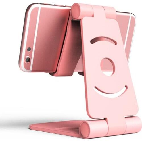 The New Desktop Tablet and Phone Holder Plastic Foldable General Bracket Shaking Sound Live Lazy Charging Bracket