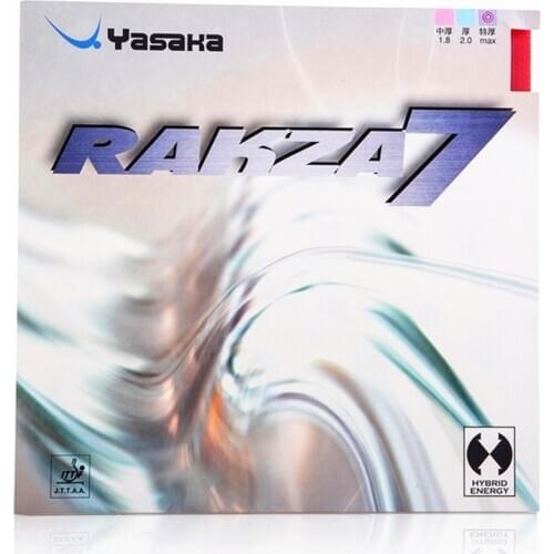 Original YASAKA RAKZA 7 MAX Table Tennis Rubber Fast Attack+ Loop pimples in with sponge ping pong tenis de mesa