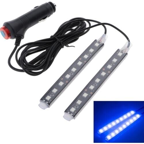RGB 9 LED Lighting For TV LCD HDTV Monitors USB LED Strip Background Light