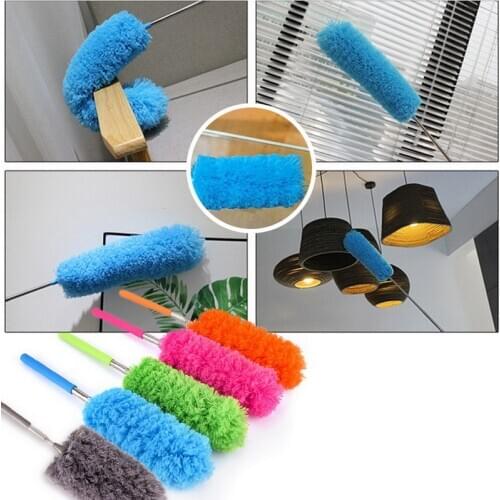 Microfiber Duster Brush Extendable Hand Dust Cleaner Anti Dusting Brush Home Air-condition Car Furniture Cleaning