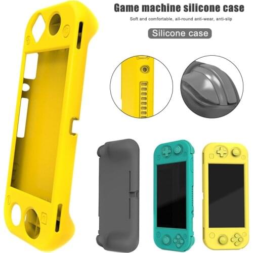 Silicone Protector Case Cover Soft Anti-slip Anti-Scratch Protective for Switch Lite FKU66