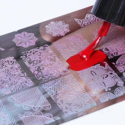 Silicone Nail Stamper Scraper Set Double Head Nail Art Stamp Stamping Polish Print Manicure Image Plate Tool For Nails Manicure