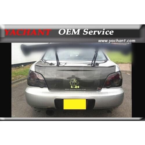 Car-Styling FRP Fiber Glass Rear Tailgate Fit For 2002-2007 Suabru Impreza WRX STI 7th-9th GDA GDB OEM Style Trunk Bootlid