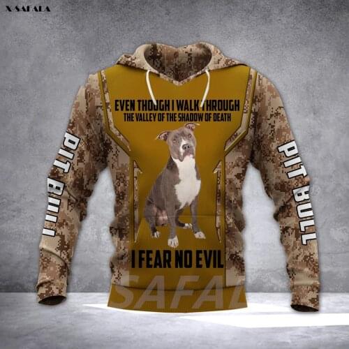 PITBULL Dog PATRIOT Jobs 3D Printed Hoodie Man Female Zipper Pullover Sweatshirt Hooded Jersey Streetwear Tracksuits