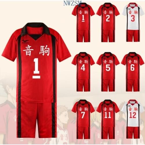 Anime Haikyuu Cosplay Costume Karasuno High School Volleyball Club Hinata Shyouyou Sportswear Jersey Uniform Haikyuu Nekoma