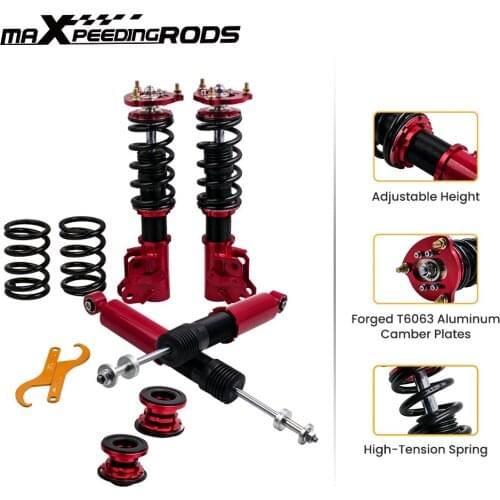 4PCS Coilover Coil Spring Struts For Honda Civic 2006-2011 Shock Absorbers Struts Suspenison