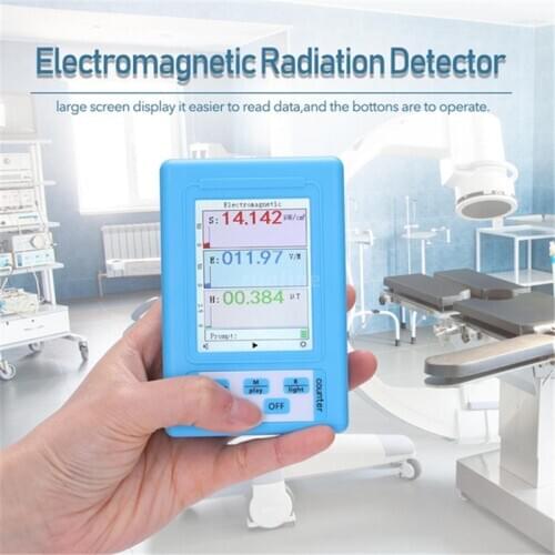 BR-9A Handheld Electromagnetic RadiatioDetector High Accuracy Professional Semi-functional Type Electromagnetic Radiation Tester
