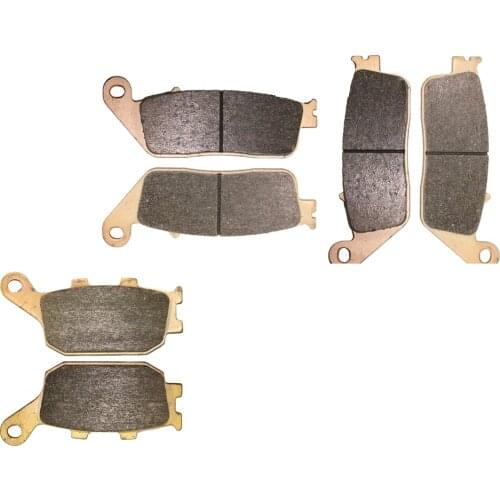 Brake Pads Set for HONDA Street CBF1000 CB1000F CBF 1000 F FA 2 piston front calipers Non ABS 2011 2012 2013 2014 2015 Rear
