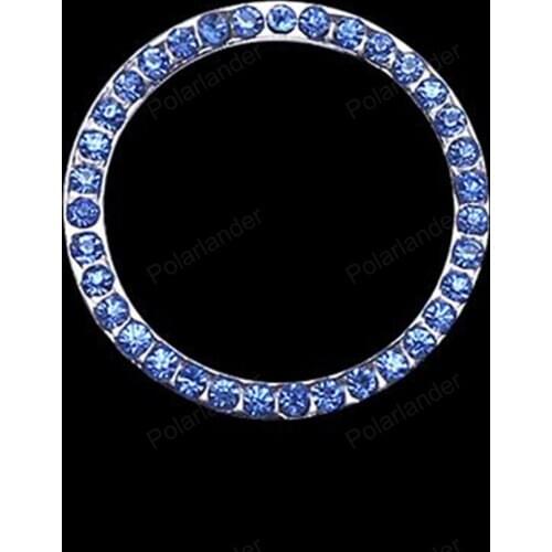 Crystal Car Engine Start Stop Ignition Key Ring cover For H/onda A/vancier