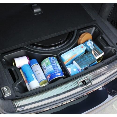 Lsrtw2017 Abs Car Trunk Storage Plate for Audi Q5 2008 2009 2010 2011 2012 2013 2014 2015 2016 2017 2018 Interior Accessories