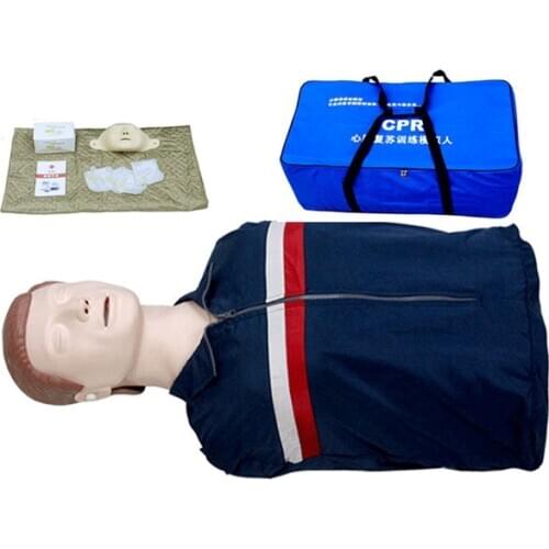 Half body medical adult CPR nursing Manikin model training dummy model cardiopulmonary resuscitation