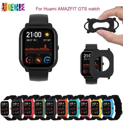 Soft Silicone Color Protective Cover Case For Huami Amazfit GTS Smart Watch For Huami AMAZFIT GTS Full-covered Protective Cases