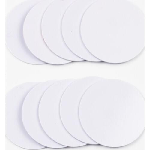 10pcs UID Stickers Changeable RFID Tags Block 0 Writable 13.56Mhz Proximity Cards PVC Key Rewritable Copy Clone