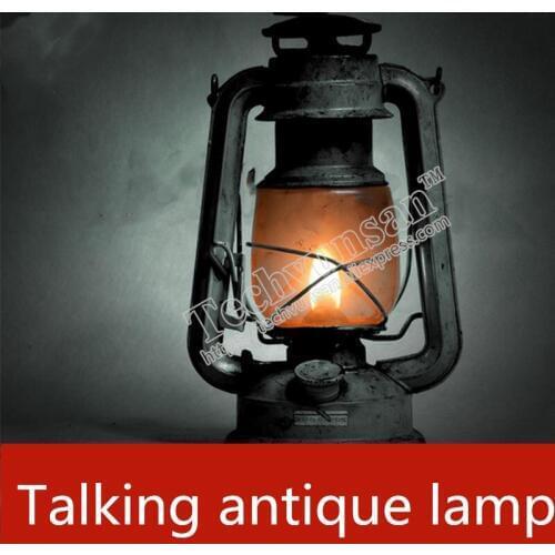Real life escape room vintage lamp morse code prop find out the morse code password to ecape takagism chamber room