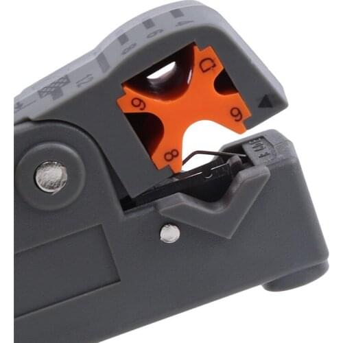 2020 New Household Tool Multifunction Rotary Coax Coaxial Cable Cutter Tool High Impact Material Wire Stripper High Quality