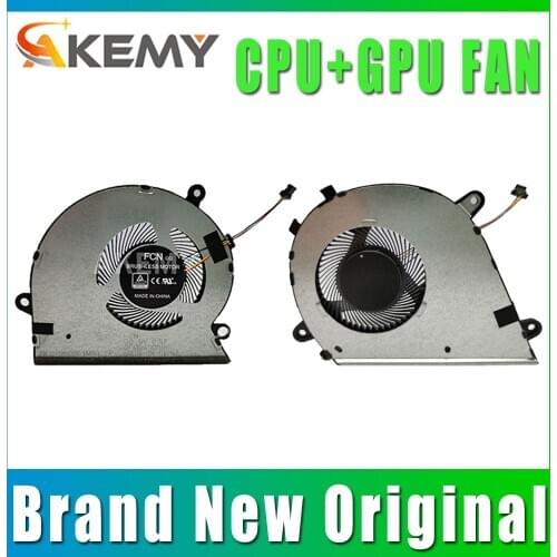 New Original CPU GPU Cooling Fan For Asus Mars 15 VX60 VX60G VX60GT K571 X571G F571G GT9750 GTX1650