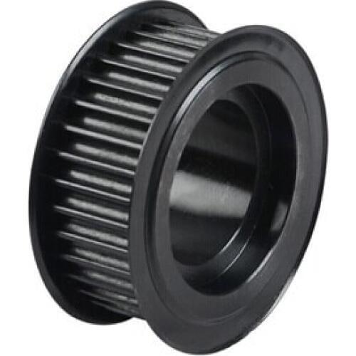 Black finish big teeth XXH pulley/ double flange 60T belt pulley