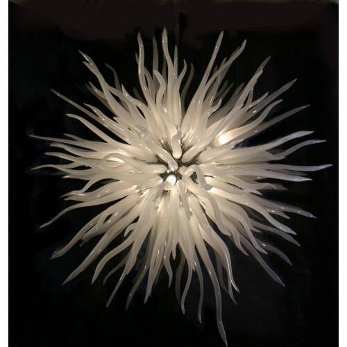 Wholesale Mini Modern Design AC 110-240V LED Light Source Indoor Bar Chihuly Style Chandeliers White