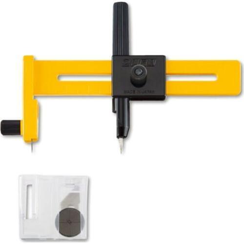 MADE IN JAPAN OLFA Compass Circle Cutter OLFA CMP-1 / Up to 6 inch 15 extra blades