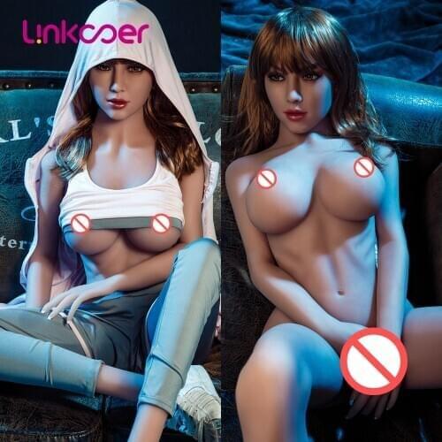 Linkooer 158cm TPE Sex Dolls Big Breast Japanes Doll Cool Women Adult Vagina Oral Anal Lifelike Sex Love Dolls for Men