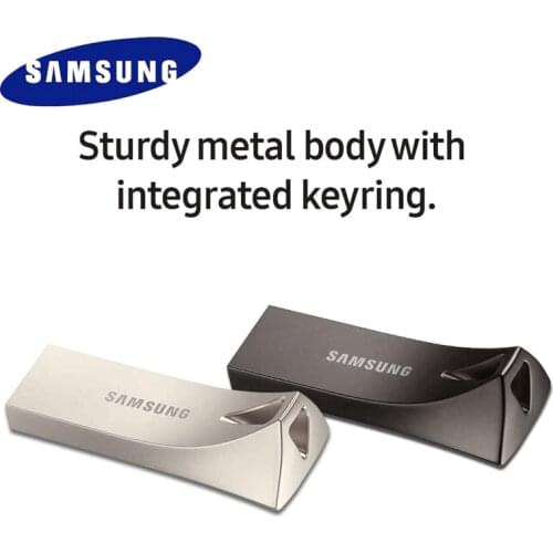 SAMSUNG USB Flash Drive Disk BAR PLUS 32GB 64GB 128GB USB3.1 pen drive up to 300MB/S pendrive memory USB flash disk