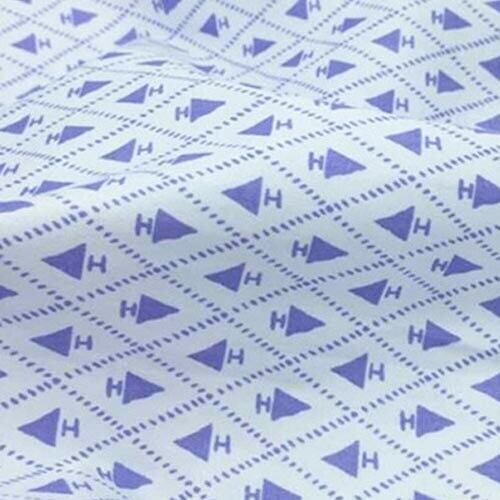 100*160cm new white purple Small cedar fabrics 100% Cotton twill DIY For manual home decor table cloth tilda quilting chic cloth