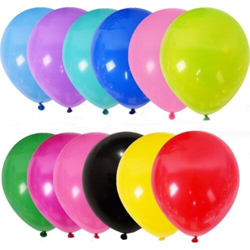 100pcs12 Inch Wedding Wedding Room Birthday Balloon Shop Decoration Matt Latex Balloon Event Holiday Party Decoration