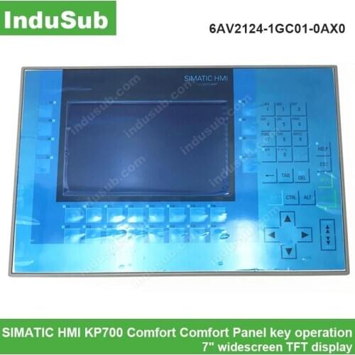 6AV2124-1GC01-0AX0 Simatic KP700 7 Inch HMI Touch Screen Panel 6AV2 124-1GC01-0AX0 INTERFACE