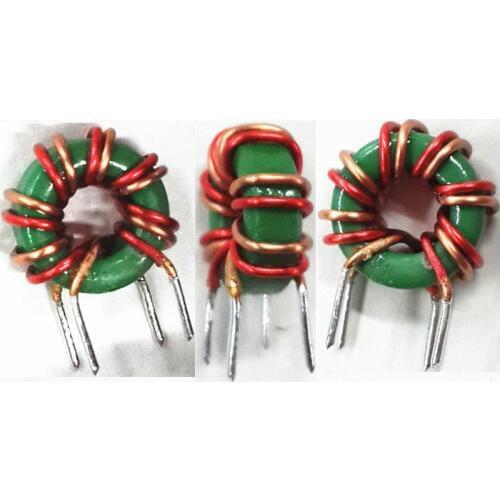 953 200UH 0.6 wire 9*5*3 Mn-Zn magnet ring common mode inductance Inductor Choke filter 100pcs