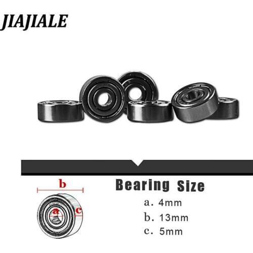 Free shipping 10PCS 4x13x5mm(624 ) Metal toy Bearing for RC boat car drone Remote control toy parts metal Sealed Miniature Mini