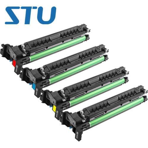 IU212 CMYK 1Set CMYK Full Drum Unit With Developer Unit for Konica Minolta bizhub C200 C203 C253 C210 C353 Image Unit