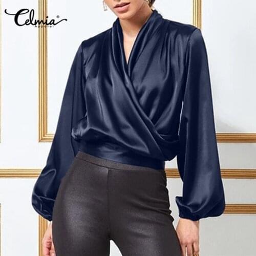 Celmia Wrap Blouses China