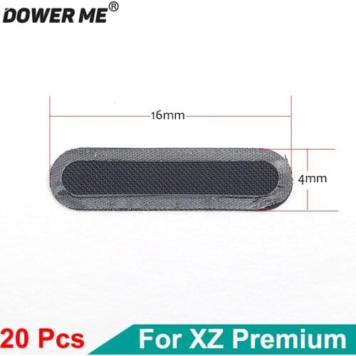 Dower Me 20Pcs Top Bottom Dust Net Ear Speaker Loudspeaker Dust Mesh With Adhesive For Sony Xperia XZ Premium XZP G8141 G8142