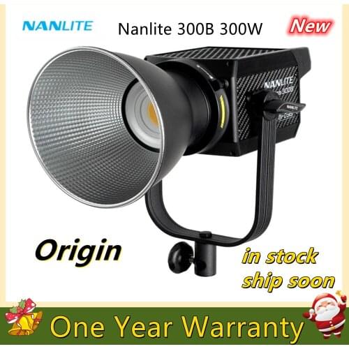Nanlite Nanguang Bi-color 300B 300W Photography lighting Outdoor 2700K 6500K LED Monolight COB Light Bowens Mount Studio light