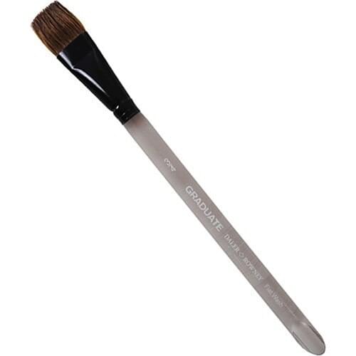 Daler Rowney Graduate Flat Tipped Short Handle Pony Brush No:3/4