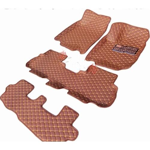 Full Surrounded Front and Rear Seat Car Floor Mats for Right Hand Drive Infiniti QX80 7seats 2016-2014 Carpets for QX80 2015
