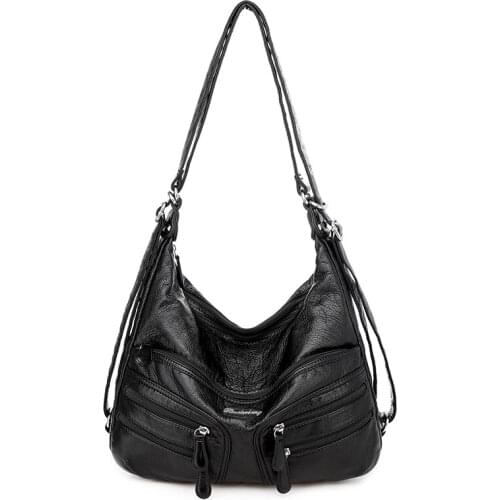 Soft Handbags Pu Leather Female Shoulder Bags Women Handbags 2021 New Arrival Quality Brand
