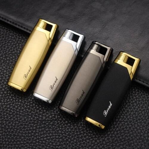2021 New Torch Turbine Lighter Butane Gas Lighter Windproof Cigar Cigarettes High Capacity Spray Gun Metal Gifts Lighter